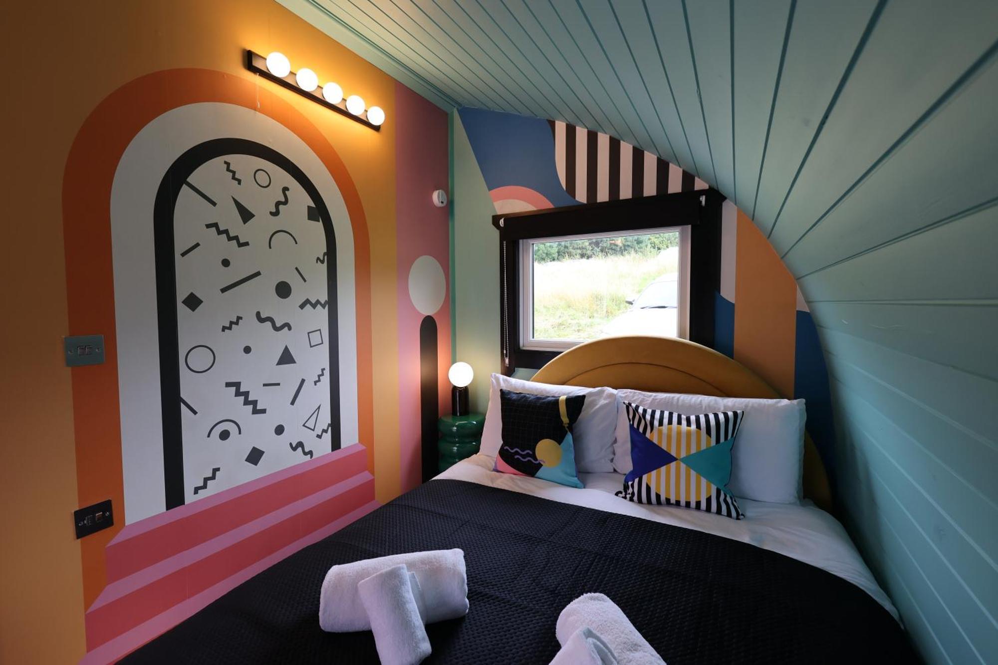 דירות Hungerton Ammonite Glamping Pod & Hot Tub מראה חיצוני תמונה